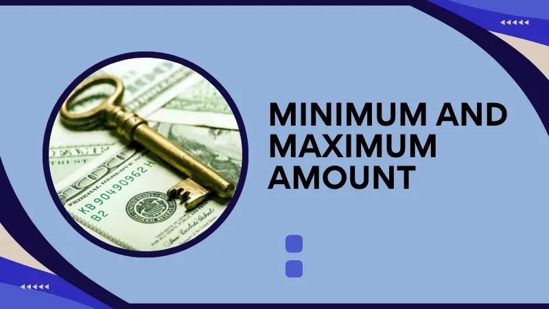 MINIMUM AND MAXIMUM AMOUNT IN BETWINNER